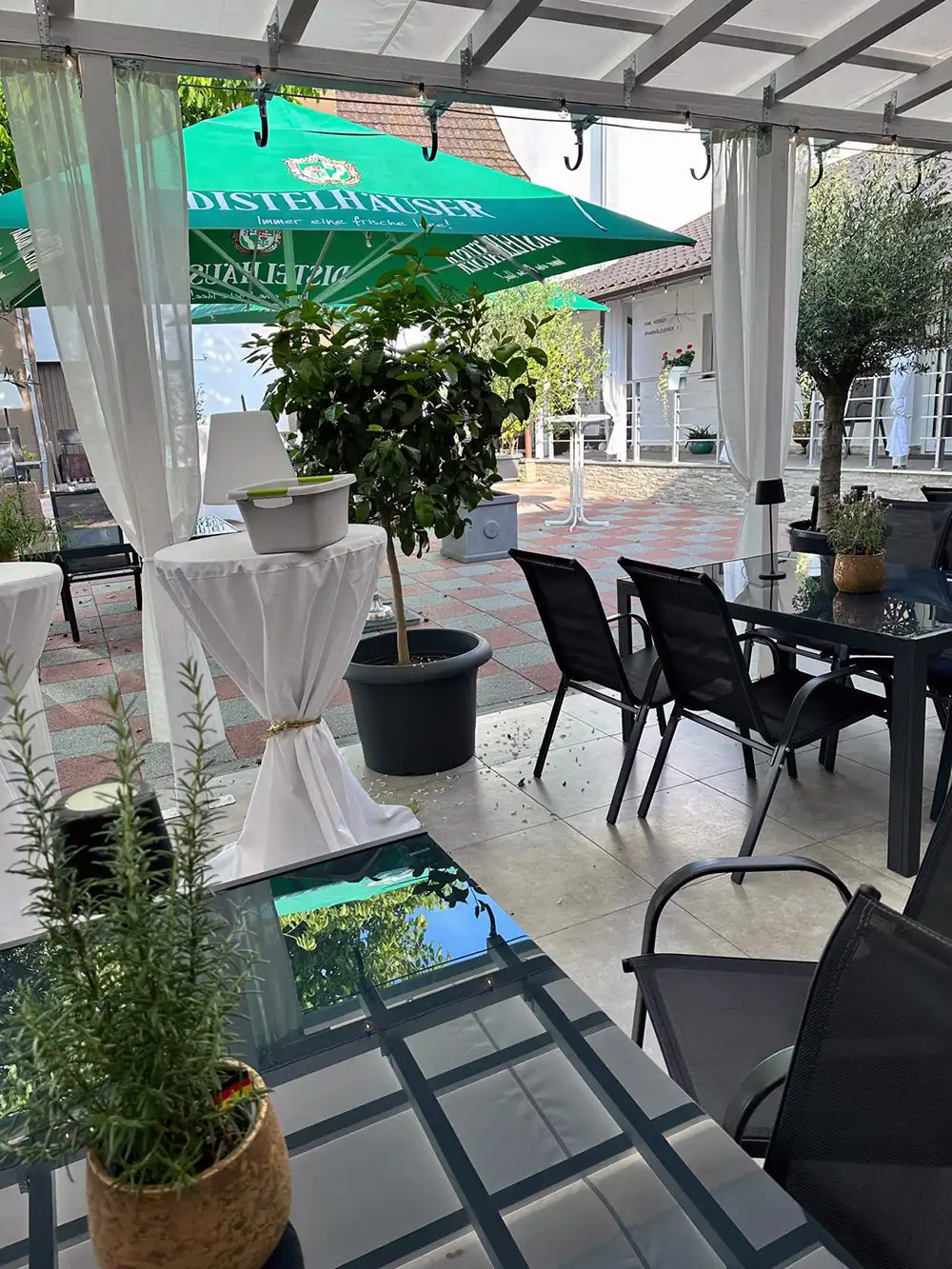 Hotel Brandhölzle Biergarten